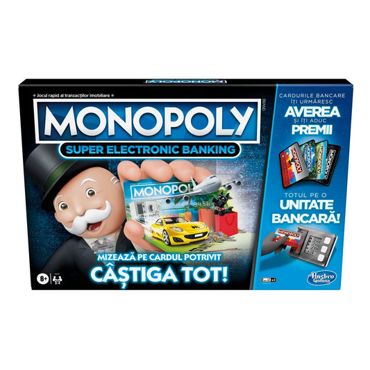 Monopoly super electronic banking - castiga tot, Hasbro - Publisol.ro