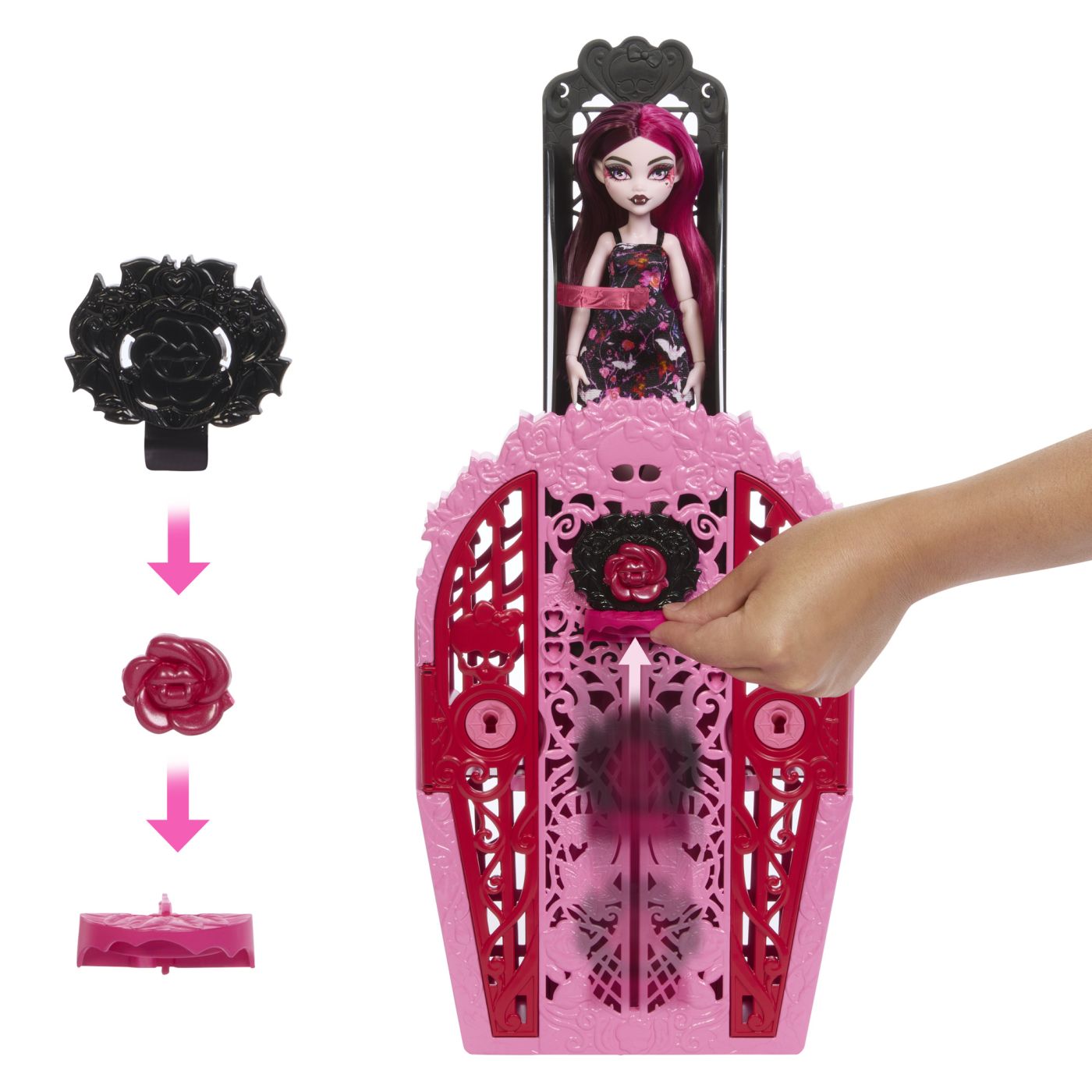 Monster high gradina de la miezul noptii papusa Draculaura - Publisol.ro