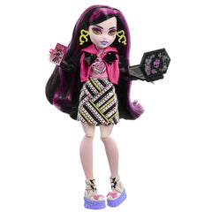 Monster high neon frights papusa draculaura, Mattel - Publisol.ro