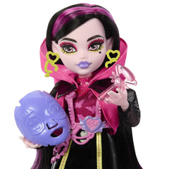Monster high neon frights papusa draculaura, Mattel - Publisol.ro