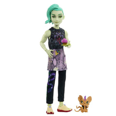 Monster high papusa deuce gordon cu animalut si accesorii, Mattel - Publisol.ro