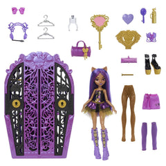 Monster high skulltimate secrets papusa clawdeen wolf, Mattel - Publisol.ro