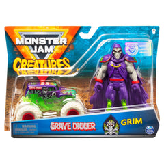 Monster jam macheta groparul si grim, Spin Master - Publisol.ro