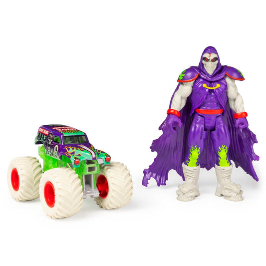 Monster jam macheta groparul si grim, Spin Master - Publisol.ro