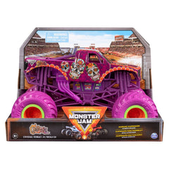Monster jam masinuta metalica calavera scara 1:24, Spin Master - Publisol.ro