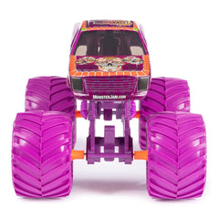 Monster jam masinuta metalica calavera scara 1:24, Spin Master - Publisol.ro