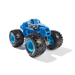 Monster jam masinuta metalica Megalodon albastru scara 1 la 64 - Publisol.ro