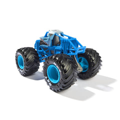 Monster jam masinuta metalica Megalodon albastru scara 1 la 64 - Publisol.ro