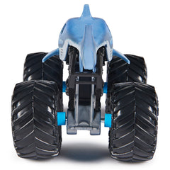 Monster jam masinuta metalica megalodon scara 1 la 64, Spin Master - Publisol.ro