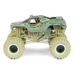 Monster jam masinuta metalica soldier fortune scara 1:24, Spin Master - Publisol.ro