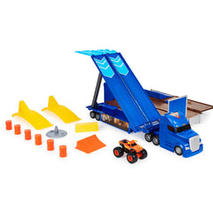 Monster jam set de joaca camionul convertibil in arena, Spin Master - Publisol.ro