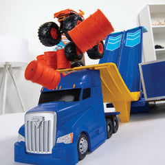 Monster jam set de joaca camionul convertibil in arena, Spin Master - Publisol.ro