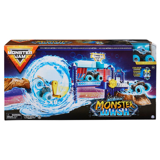 Monster jam set spalatorie auto, Spin Master - Publisol.ro
