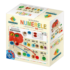 Joc Buboo - Sa invatam numerele si operatiile de baza - Joc educativ Montessori, D-Toys