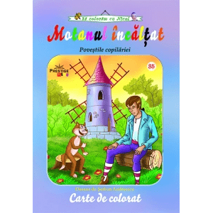 Motanul incaltat - carte de colorat, de Prestige - Publisol.ro