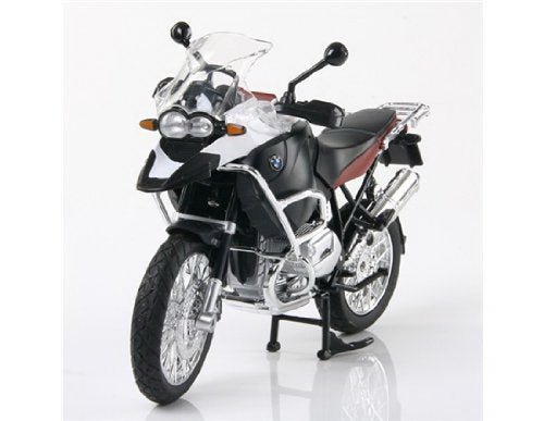 Motocicleta metalica Bmw rs1200 gs alba scara 1 la 9 - Publisol.ro
