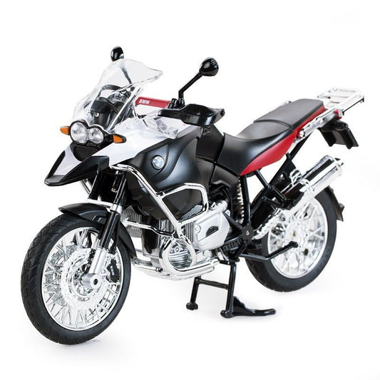 Motocicleta metalica Bmw rs1200 gs alba scara 1 la 9 - Publisol.ro