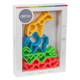 My First Animals, joc senzorial, neon colors, Dena Toys - Publisol.ro