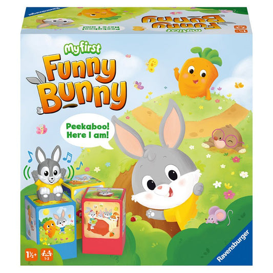 My first Funny Bunny Ravensburger, joc de societate pentru copii de la 18 luni, Ravensburger - Publisol.ro
