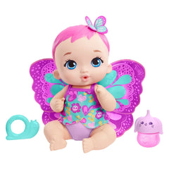 My garden baby hraneste si schimba bebelusul fluturas, Mattel - Publisol.ro