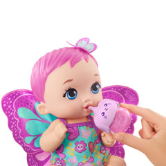 My garden baby hraneste si schimba bebelusul fluturas, Mattel - Publisol.ro