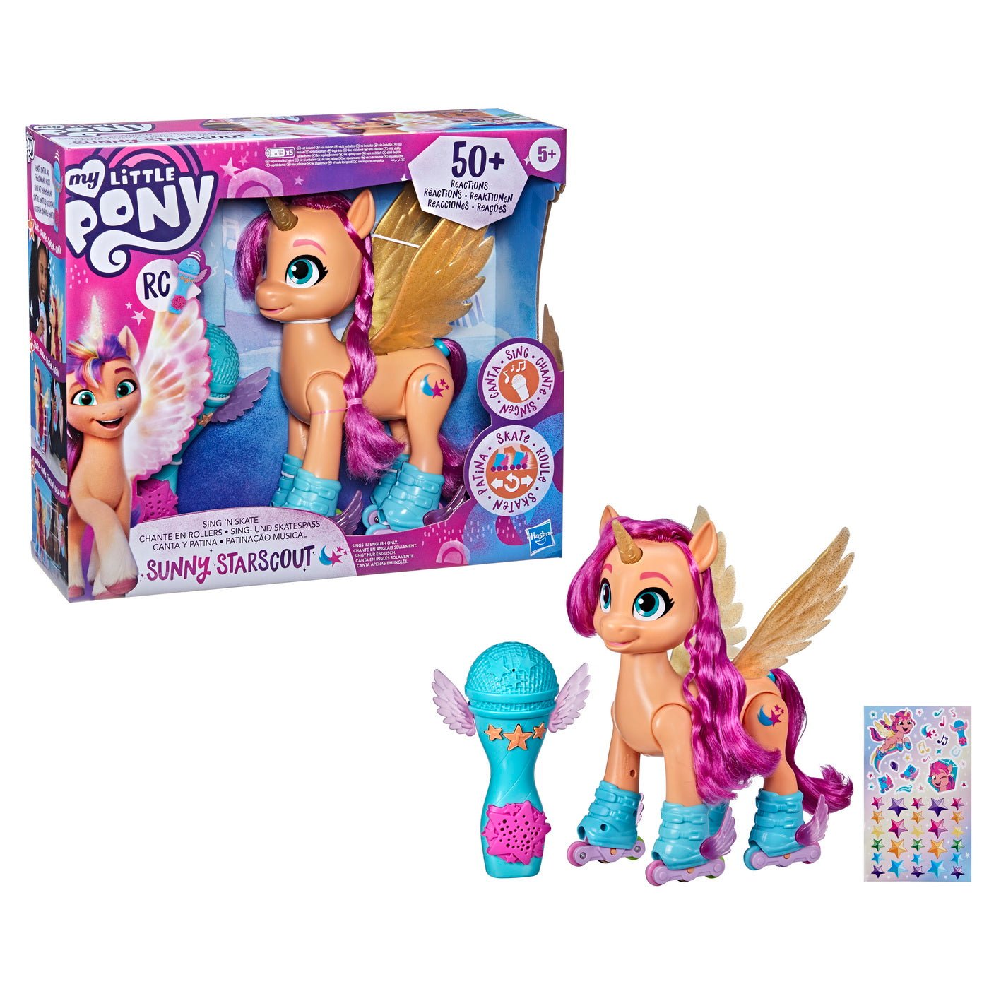 My little pony canta si patineaza cu sunny, Hasbro - Publisol.ro