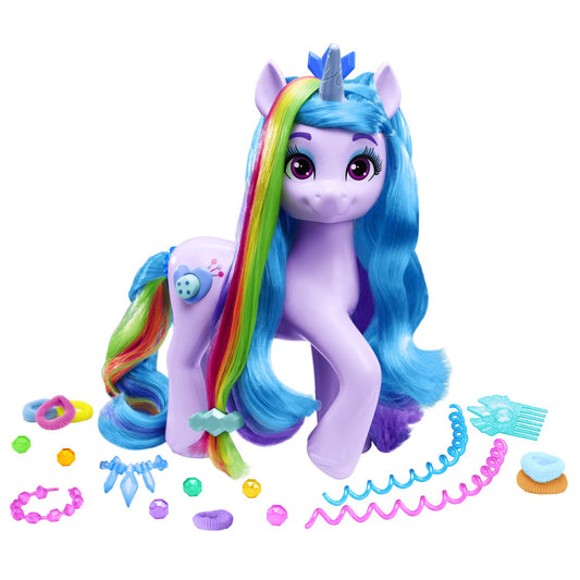 My little pony izzy moonbow si coafurile curcubeu, Hasbro - Publisol.ro