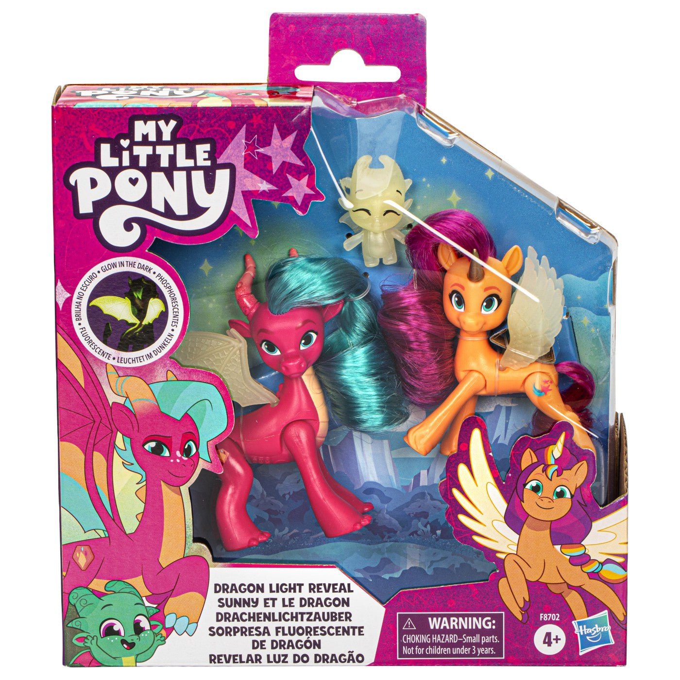 My little pony set 2 figurine dezvaluirea dragonului, Hasbro - Publisol.ro