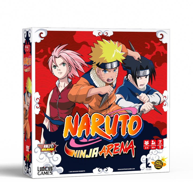 Naruto Ninja Arena, joc de societate, lb.romana, Don't Panic Games - Publisol.ro