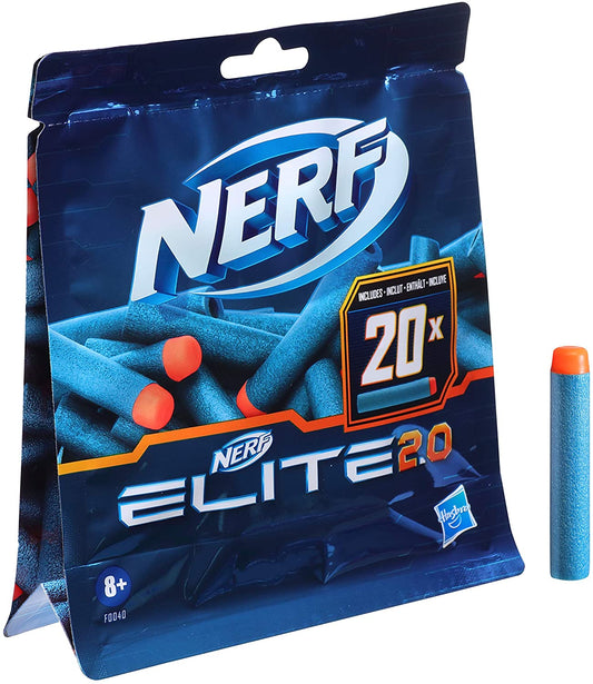 Nerf elite munitie 2.0 refill 20 piese, Hasbro - Publisol.ro