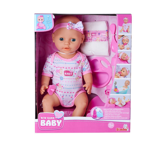 New born baby set bebelus roz, Simba - Publisol.ro