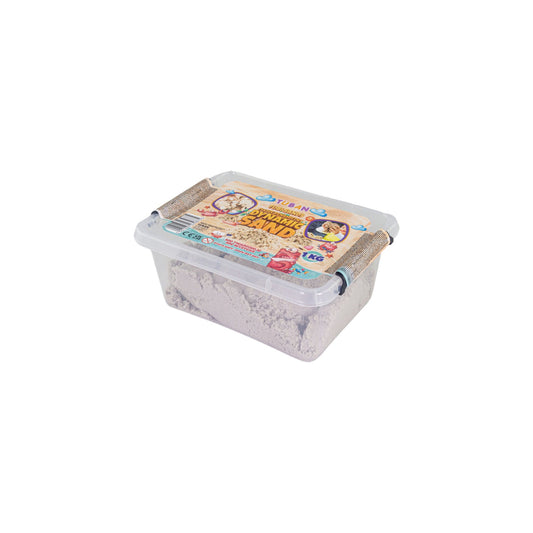 Nisip Kinetic in cutie - natural, 1 kg - Tuban - Publisol.ro