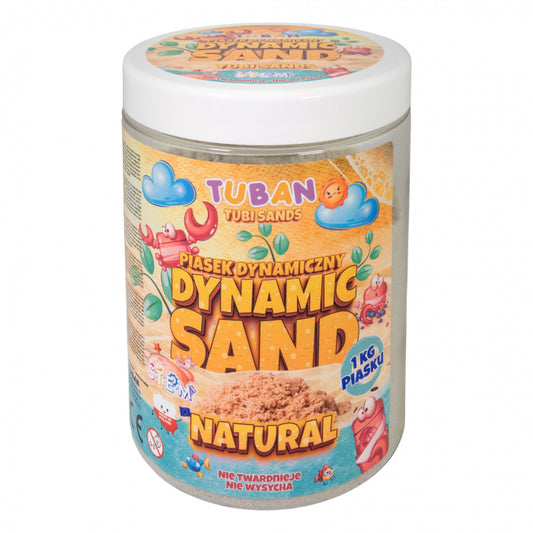 Nisip Kinetic - natural, 1 kg - Tuban