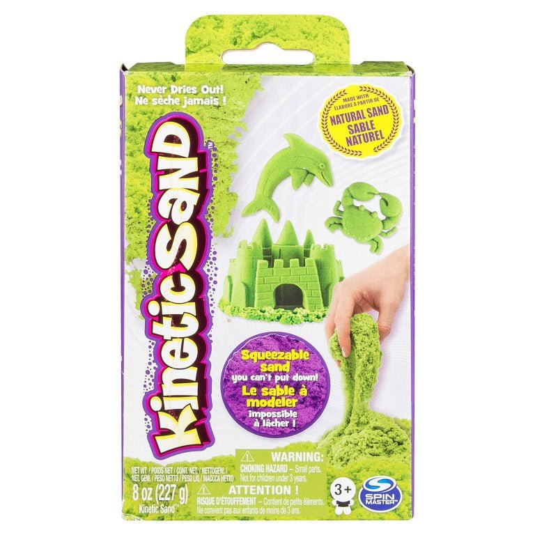 Nisip kinetic rezerva 226grame verde, Spin Master - Publisol.ro