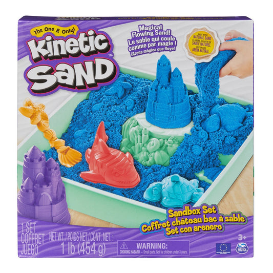 Nisip kinetic set complet albastru, Spin Master - Publisol.ro