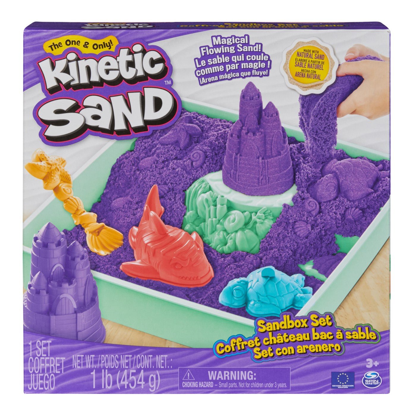 Nisip kinetic set complet mov, Spin Master - Publisol.ro