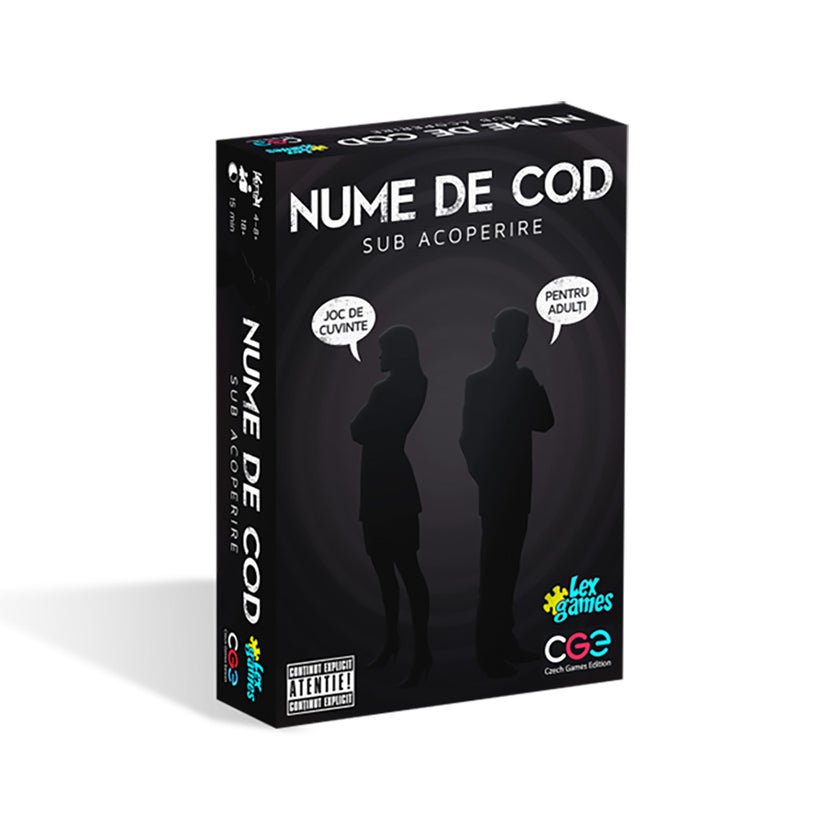 Nume de Cod Sub Acoperire, editia 18+, Czech Games Edition - Publisol.ro