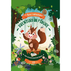 Aventuri in padure - Zaza-veverita descopera padurea, de Fiona Huisman