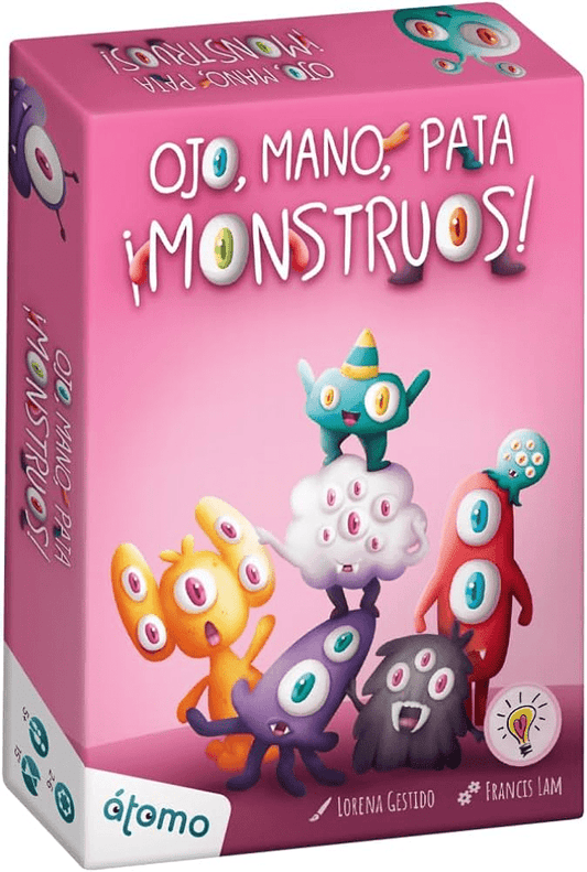 OJO, MANO, PATA, MONSTRUOS! - joc de societate - Atomo Games - Publisol.ro
