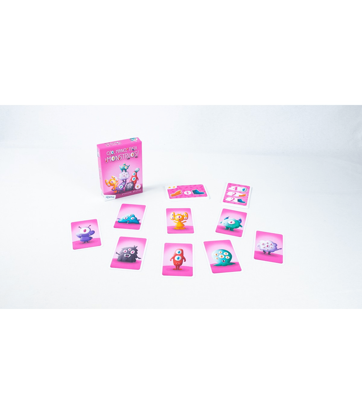 OJO, MANO, PATA, MONSTRUOS! - joc de societate - Atomo Games - Publisol.ro