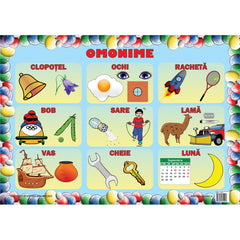 Set planse - Omonime 3 planse 50x70cm, de Colectiv Ars Libri