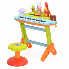 Orga muzicala cu scaunel si orchestra animalutelor - Publisol.ro