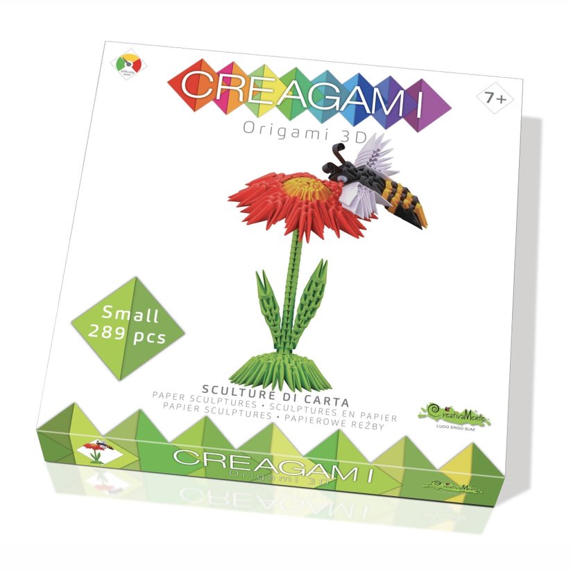 Origami 3D, Creagami - Albina, 289 piese, Creativa Mente - Publisol.ro