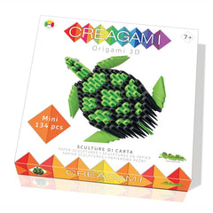 Origami 3D, Creagami - Broasca Testoasa, 134 piese, Creativa Mente - Publisol.ro