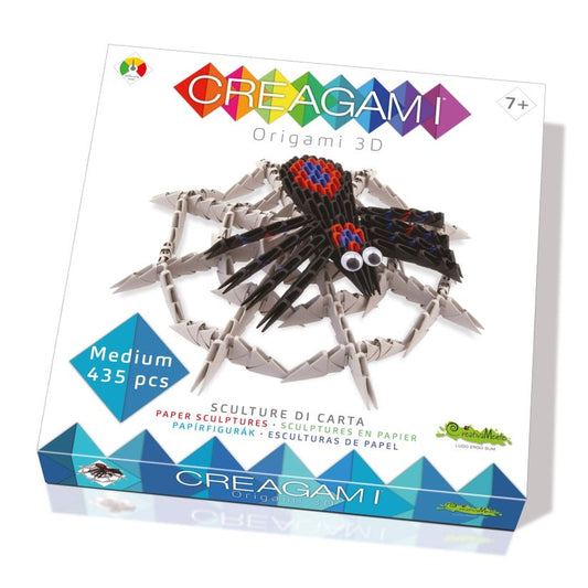 Origami 3D, Creagami - Paianjen, 435 piese, Creativa Mente - Publisol.ro