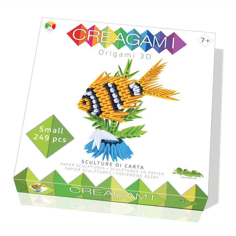 Origami 3D, Creagami - Peste, 249 piese, Creativa Mente - Publisol.ro