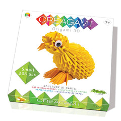 Origami 3D, Creagami - Pui de gaina, 243 piese, Creativa Mente - Publisol.ro