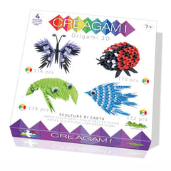 Origami 3D, Creagami - Setul incepatorilor, 555 piese, Creativa Mente - Publisol.ro