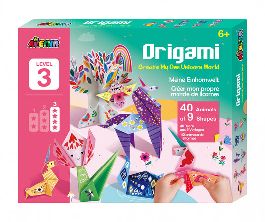 Origami - Unicorni - nivel 3 - Avenir