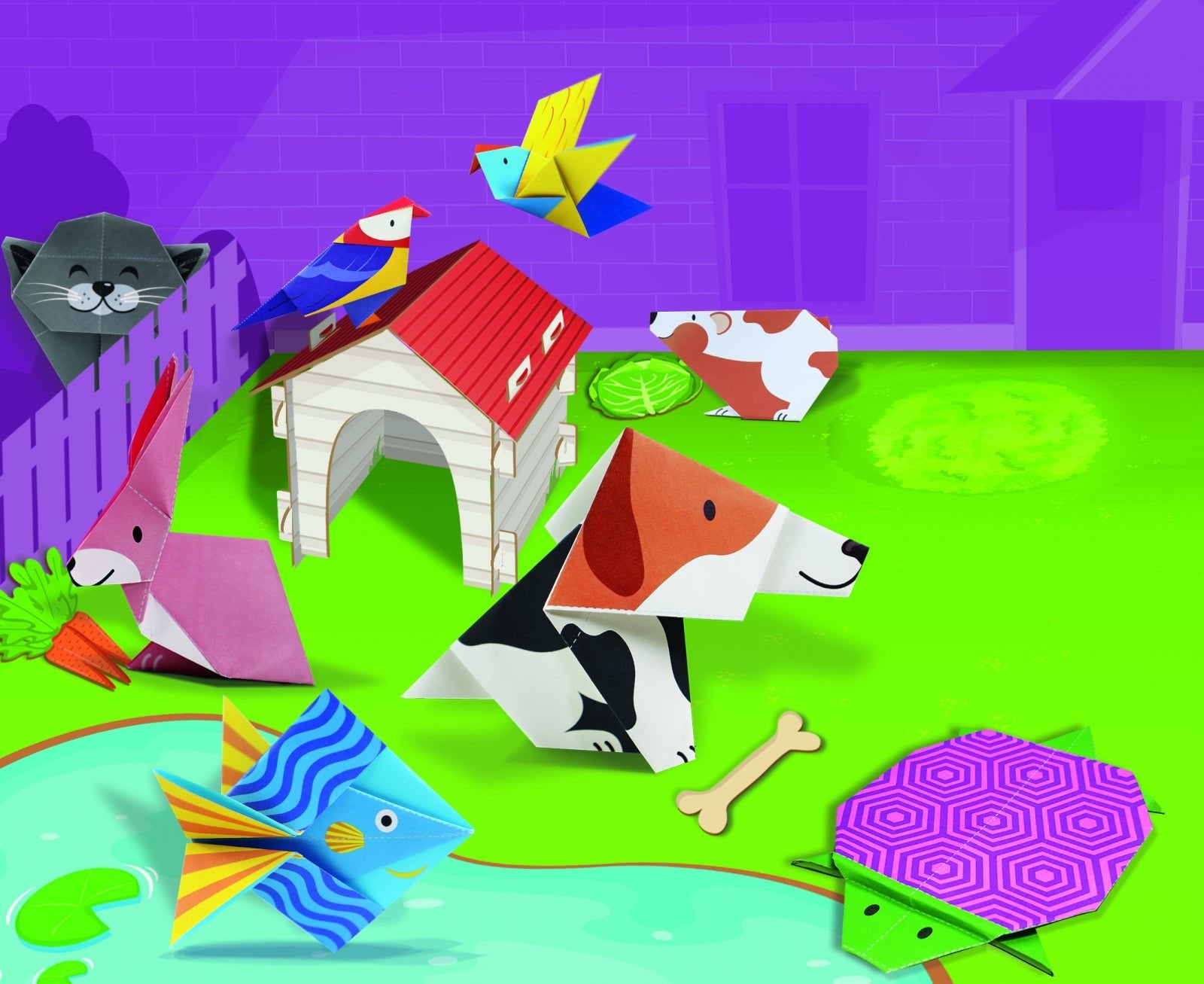 Origami - Animale de companie - nivel 1 - Avenir - Publisol.ro